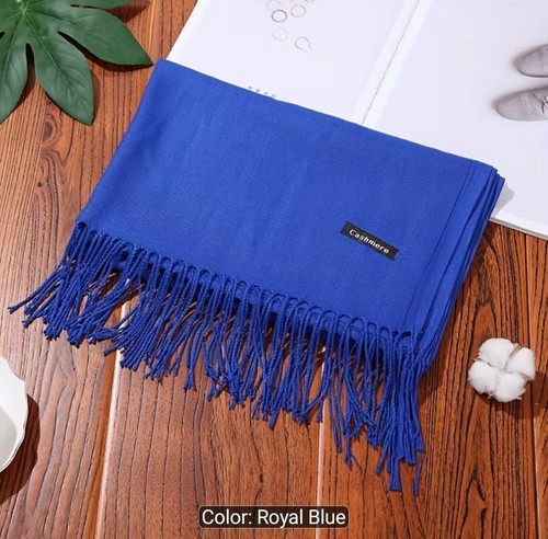 100 cashmere tassel scarf - %,