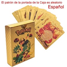 55PCS Pokemon Card Foil GOLD