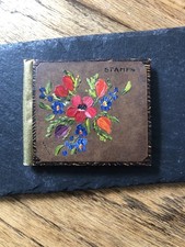 Vintage Stamp Wallet Art Deco