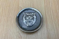 ALLOY WHEEL CENTRE BADGE GREY - Jaguar XK XJ S-Type X-Type XE XF #0044