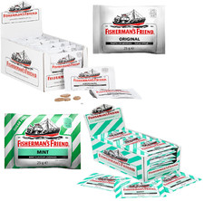 Fisherman's Friend Original Menthol & Eucalyptus Sugar Free Mint Lozenges