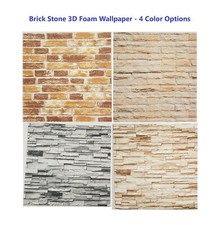 3D Stone Foam Wallpaper Peel &