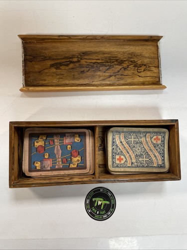 Vintage walnut playing - vintage,