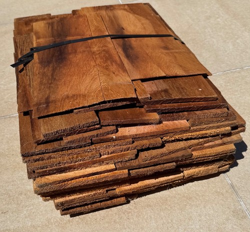 Pack red cedar - red, shingles