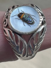 Silver Shibayama Insect Style