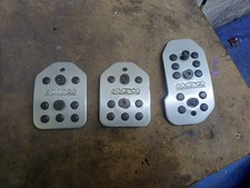 sparco alloy pedal set race