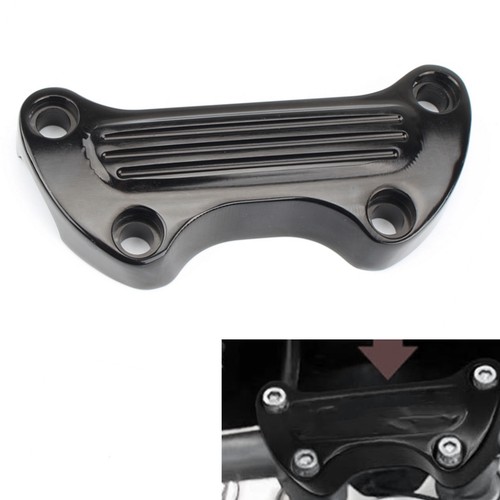 Black handlebar riser top - handlebar,