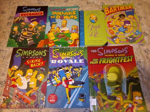 Simpsons comics tpb - comics, lot