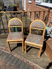 As Found In Old Shoe Shop Clearance 2 Solid Wood Shop Chairs For Renovation