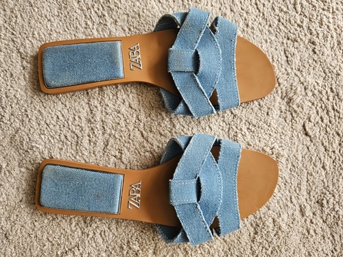 Zara flat denim - flat, –