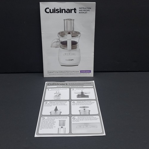 Cuisinart instruction manual - cuisinart,