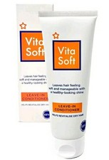 Vita soft Leave in Hair Conditioner  Shine Soften Revitalise  Dry Hair 75ml