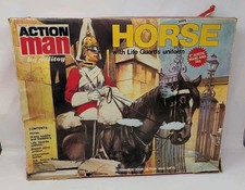 VINTAGE ACTION MAN BOXED HORSE