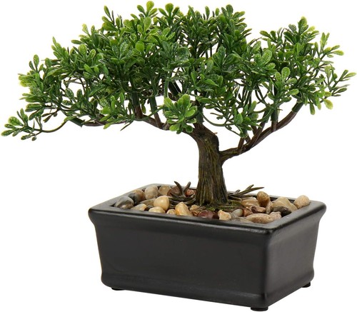 Artificial bonsai tree juniper - bonsai,