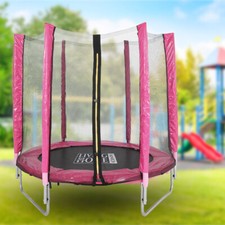 Kids Garden Trampoline Pink
