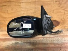PEUGEOT 406 2000 PASSENGER ELECTRIC SILVER WING DOOR MIRROR