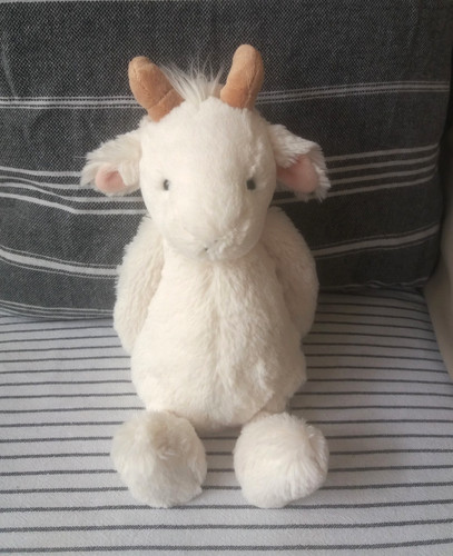 Jellycat bashful goat - goat, retired