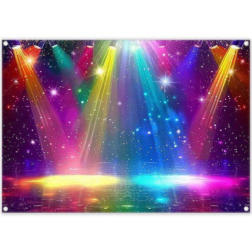 Luminora 7x5ft retro disco - retro,
