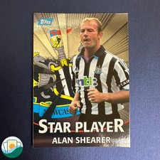 Topps Premier Gold 2001 Trading Cards | Alan Shearer | Silver | #T16