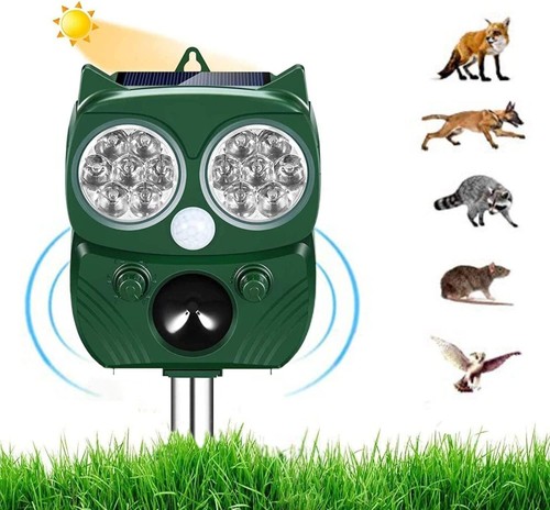 Ultrasonic solar cat dog - ultrasonic,