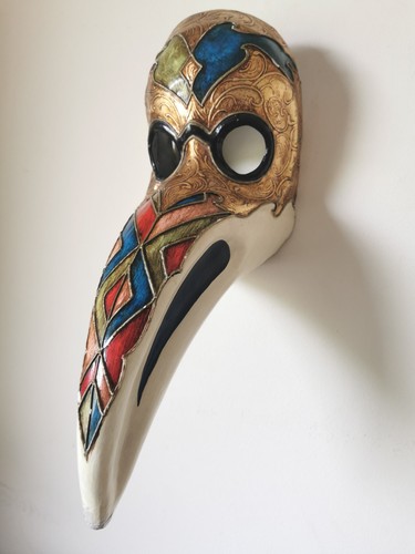 Venetian plague doctor mask - doctor,