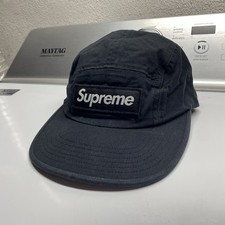 Supreme Camp Cap 5 Panel Black