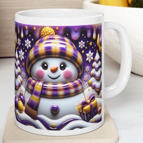 Snowman christmas mug festive - snowman,