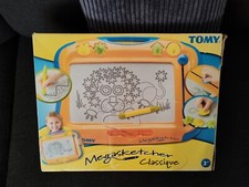 TOMY Megasketcher - Fun Childrens No-Mess Drawing Board with Eraser  boxed