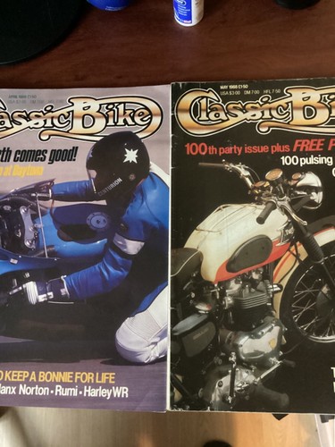 Classic bike magazine april - magazine, x2