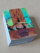 COMPLETE SET OF CHARLIE AND THE CHOCOLATE FACTORY TRADING CARDS