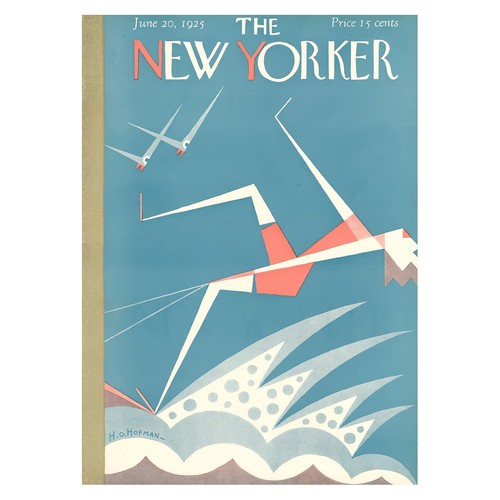 Vintage diver art - diver,