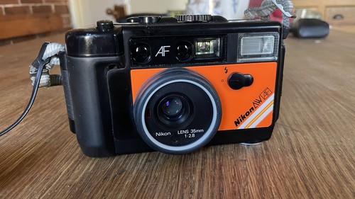 Nikon 35mm compact film - nikon, aw