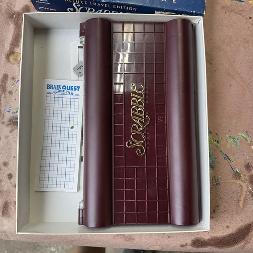 Scrabble deluxe travel edition - scrabble,