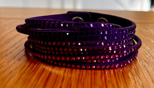 Swarovski crystal leather - swarovski,