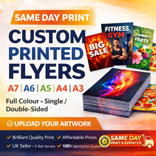 Custom Flyers Printing A5 A6