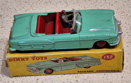Dinky 132 packard convertible - dinky,