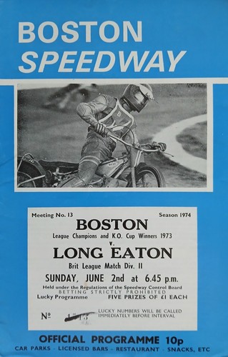 Boston long eaton speedway - v,