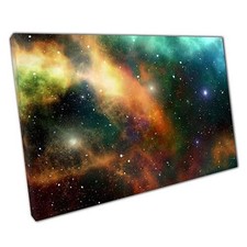 Colorful Galaxy Canvas Print -