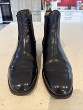 Barker Men’s 9 black leather
