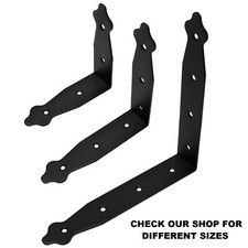Black Corner Bracket Angle