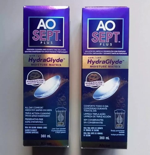 Aosept plus hydraglyde - 2x,