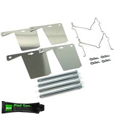 FRONT BRAKE PAD FITTING KIT PINS FITS: FORD CAPRI MK3 78-90 SOLID DISC BPF0960C