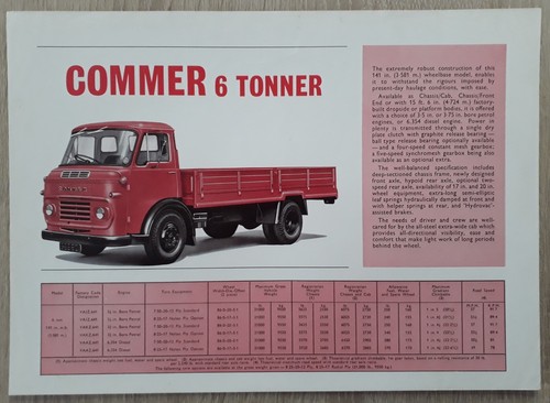Commer tonner trucks - 6,