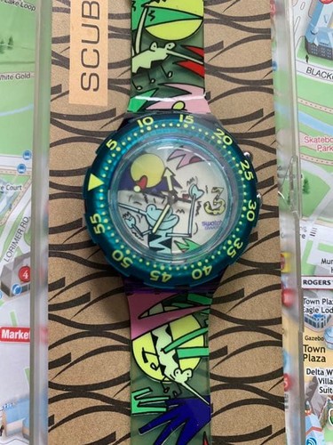 Swatch sdv900 jungle scuba - swatch,