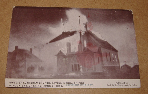1910 axtell nebraska - axtell, postcard