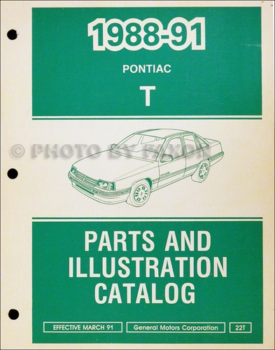 1988 1991 pontiac - lemans, parts