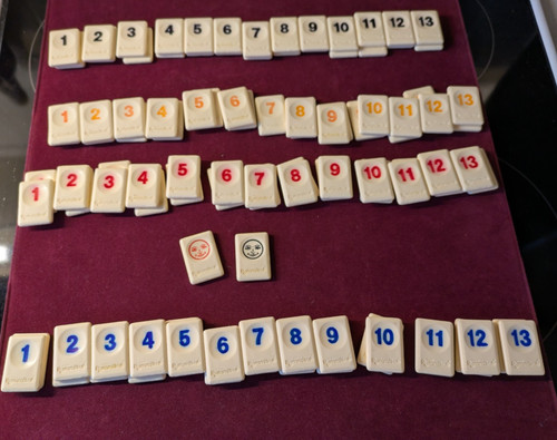 Original rummikub number tiles - rummikub,