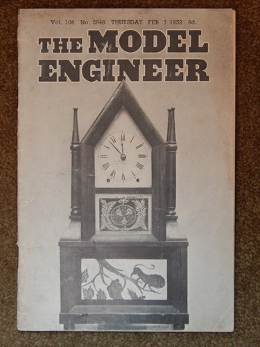 Model engineer magazine - model, no