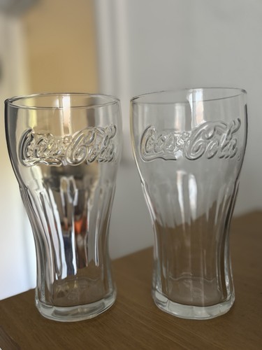 Coca cola glasses clear - cola,
