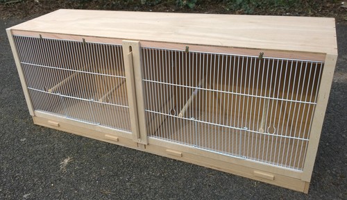 Double finch breeding - finch, cage